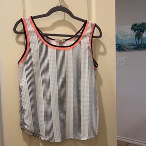 Sheer sleeveless top medium